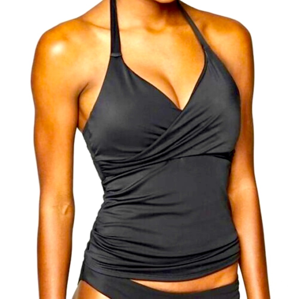 Athleta Wrap Tankini Top Size 38 B/C